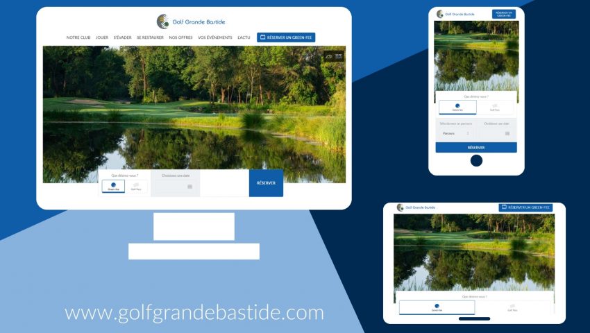 New website for the Golf de la Grande Bastide! - Open Golf Club