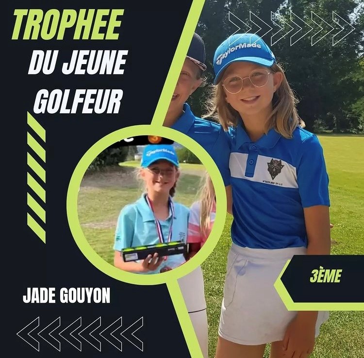 Jade Gouyon - Trophée jeune golfeur