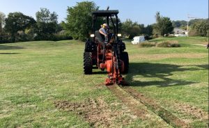 L’avancée de la modernisation du système d’arrosage, sur le parcours de la Grande Bastide - Open Golf Club