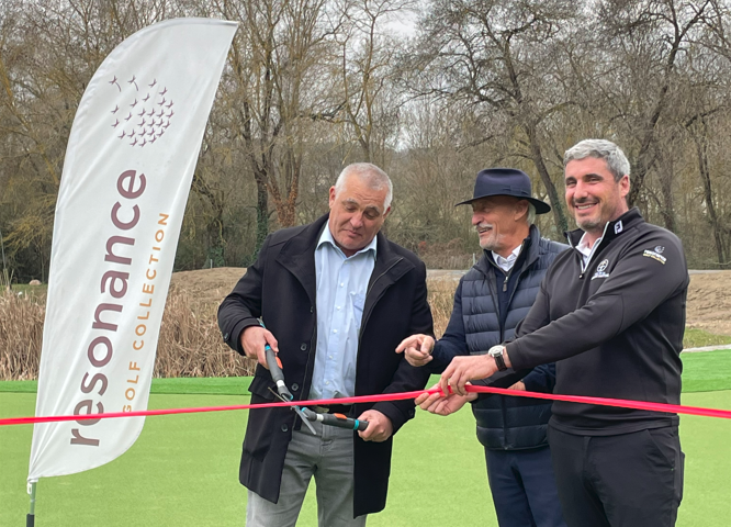 Successful inauguration of the Training Area at the Grande Bastide Golf Course - Open Golf Club
